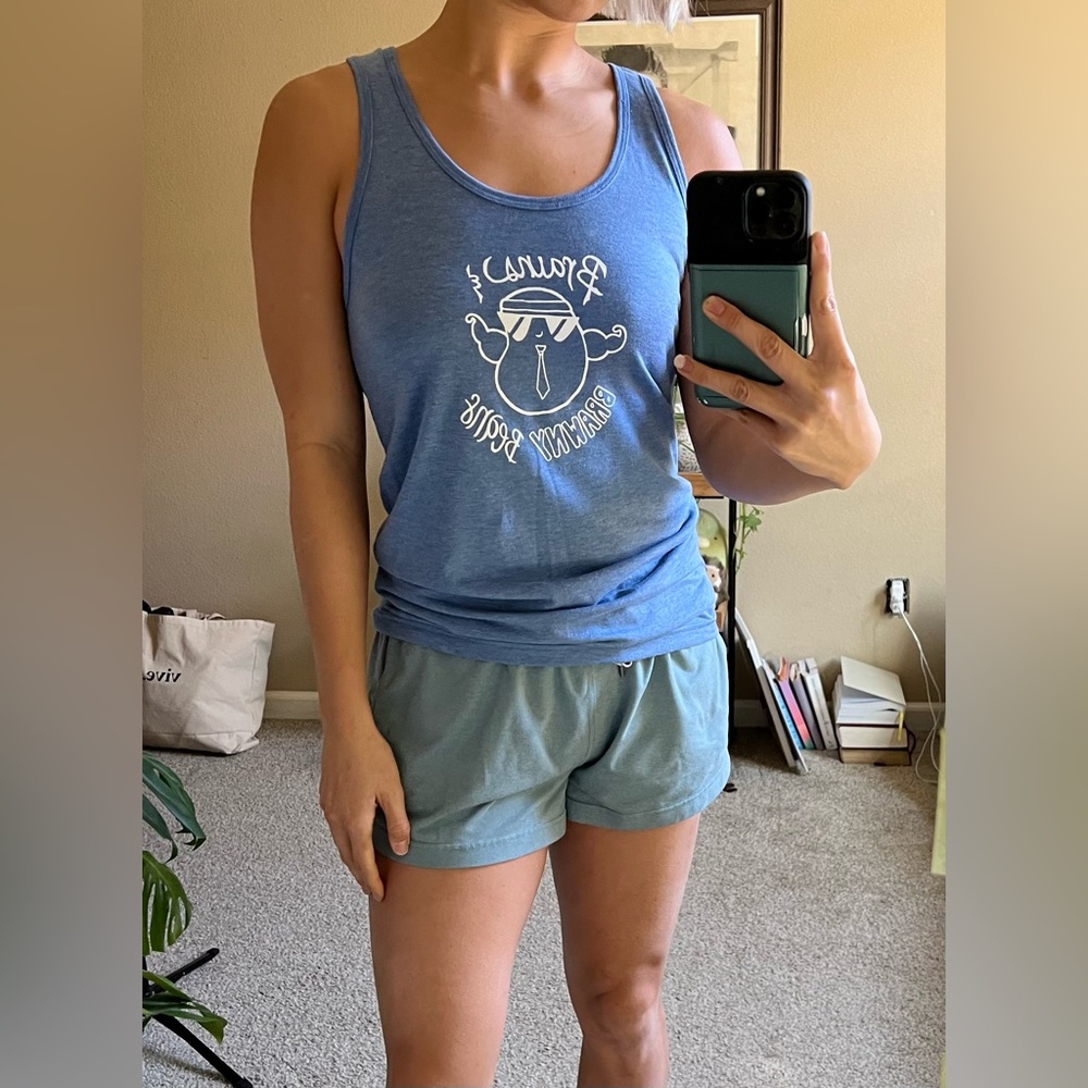 COPY - American Apparel Tri-blend Maroon Graphic Tank Top